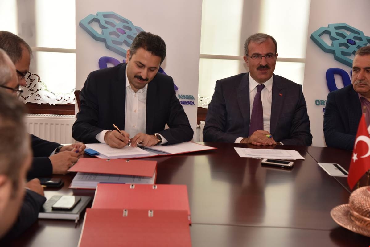 OKA MALİ DESTEK İMZA TÖRENİ GERÇEKLEŞTİRİLDİ