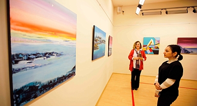 SANKO SANAT GALERİSİ’NDEKİ ‘DİNGİNLİK’ TEMALI RESİM SERGİSİ 