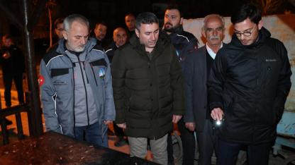 TOKAT’TA GECE MESAİSİ: