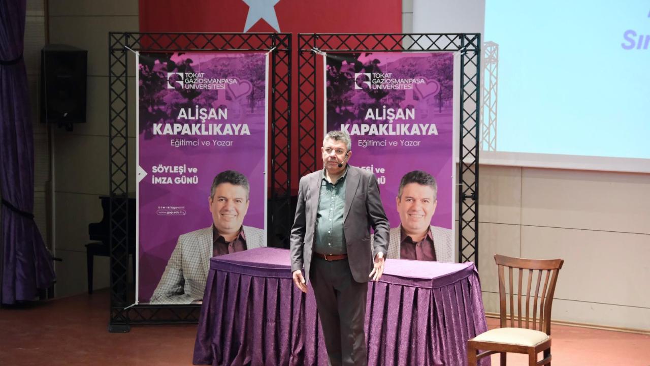 Alişan Kapaklıkaya TOGÜ’de Öğrencilerle Buluştu